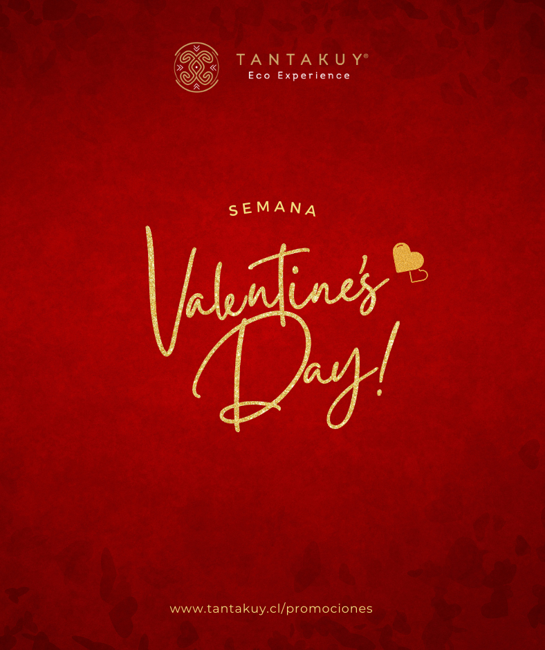 ¡Ven a celebrar San Valentín en el Hotel Tantakuy y aprovecha un 10% de descuento en alojamiento para parejas entre el 13 y el 19 de febrero!